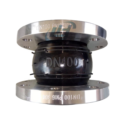 خرید Dn150 Afa Flex Gum Expansion Joint / Expansion Bellows لاستیک فولاد کربن گالوانیزه تولید آنلاین