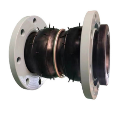 comprare DN200 giunto di gomma a doppia sfera resistente alla pressione con anello di rinforzo fabbricazione online