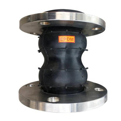 ซื้อ กลมแฝดยางยางกลมคู่ Dn65 ผสมท่อน้ํา คอปปิ้ง สแตนเลสคาร์บอน Din คอมเปนเซเตอร์ฟลันจ์เหล็กกระดาษ การผลิตออนไลน์