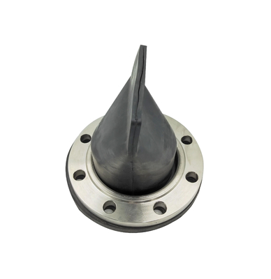 satın al EN 1092-2 Flanged Blowdown Rubber Duckbill Valve Esnek Neopren Kauçuk Kontrol Valfi Çevrimiçi üretim