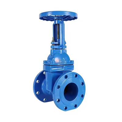 Beli PN10 Baju besi lentur 100mm Handwheel Soft Seal Muncul Stem Elastic Gate Valve pembuatan online
