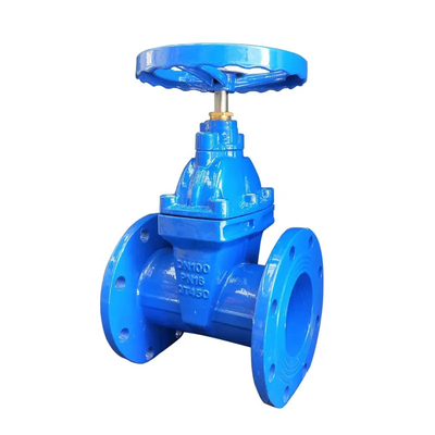 comprar DN50 PN10 Sem ascensão Válvula de porta manual Ductil Ferro fundido Aço inoxidável Para conservação de água Fabricação em linha