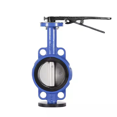 comprare Valvola a farfalla di tipo wafer concentrico di linea centrale Dn100 Pn16 Epdm Maniglia del sedile azionata fabbricazione online