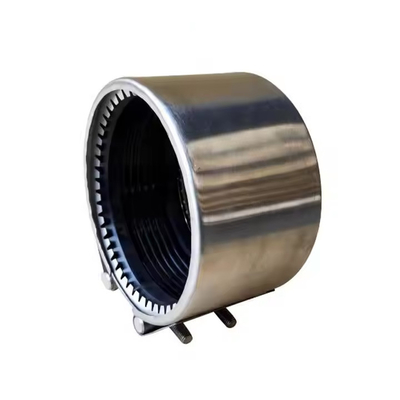 Beli SS316 Stainless Steel Oil Grinder HDPE Pipe Repair Clamp Disesuaikan Untuk Pipa Diameter Besar pembuatan online