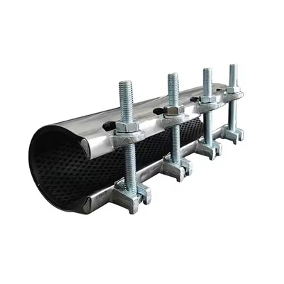 ซื้อ SS304 / 316 สแตนเลส ท่อการซ่อมแซมฉุกเฉิน Clamp รวดเร็วตรง Tubeing การซ่อมแซมสอดรั่วคลิป การผลิตออนไลน์