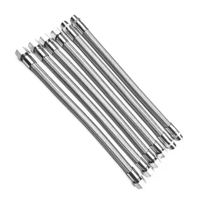 Beli Galvanized Steel Braided Flex Hose Threaded Connection Of Flexible Hoses (Selatan baja galvanis yang dipintal selang lentur dengan benang) pembuatan online