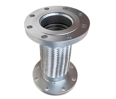 ซื้อ DN250 PN16 สแตนเลส โลหะยืดหยุ่น สายเชื่อมต่อเชือก Flange ก๊าซน้ํามันเหลว การผลิตออนไลน์