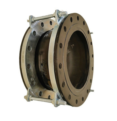 kopen Rubbercouplage Vlekvrye staal flense Eindgevel Volledig verzegeld Flexible Connector Rubber Expansion Joint online vervaardiging