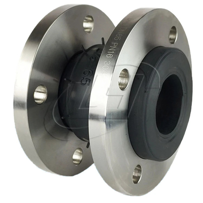 NR NBR EPDM Single Sphere Rubber Expansion Joint สําหรับระบบประปาสูง