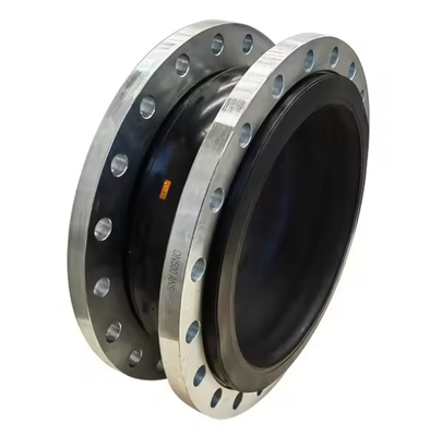 สแตนเลสคาร์บอนกลมเดียว ยางขยายสาน Flanged นุ่ม