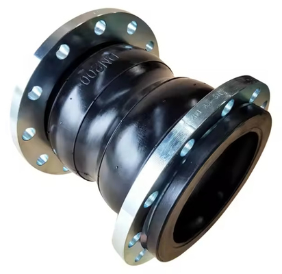 EPDM นุ่มนวล 8 นิ้ว Double Flanged Flexicon ยางขยายร่วมกับ Flange