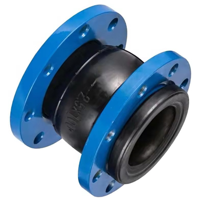 Single Ball Rubber Bellow Expansion Joint Industrial Flexible Connector for Pipeline Systems