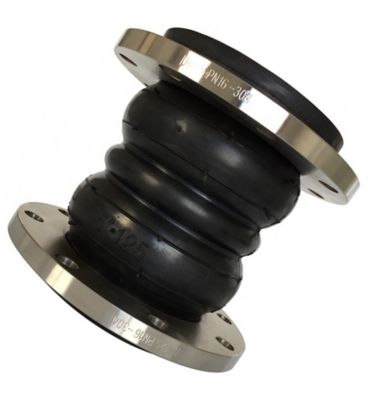 สายต่อ DN125 Pn16 Ss304 EPDM แบบกําหนดเอง สายต่อการขยายกลมคู่แบบยืดหยุ่น