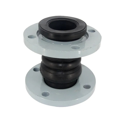 Dn200 กลมสองกลมเหล็กกระดาษยาง Flanged การขยายร่วม SS304 SS316