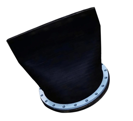 EPDM ยาง ANSI 150LB Ss316 Flanged Duckbill Check Valve การติดตั้งง่าย