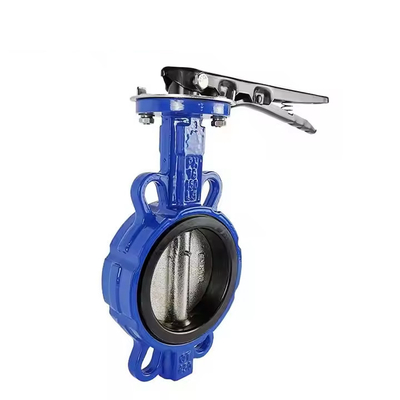 DN250 ANSI 150LB ประเภทสแตนดาร์ด Clamp Butterfly Valve Handle เหล็กเหล็กเหล็กเหล็ก