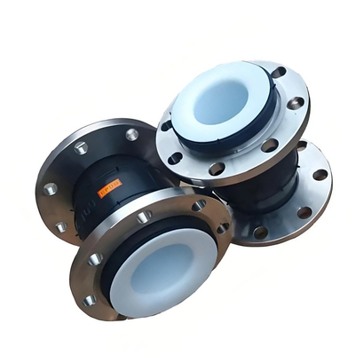 24 นิ้ว กว้างสแตนเลส Flange Neoprene ยางขยายร่วม PTFE กรอบยางยางยืดหยุ่น