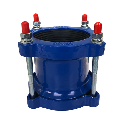 DN125 PN16 ผลิตเหล็กอ่อนยืดหยุ่น Universal Broken Joint Dresser Coupler