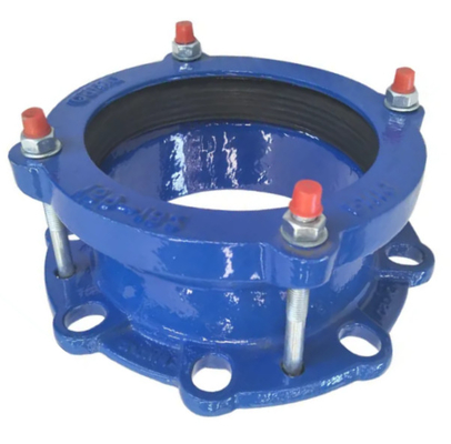 พีวีซีท่อ DI นุ่มนุ่มนุ่มเหล็ก Ductile อุปกรณ์ปรับ flange ทั่วไป