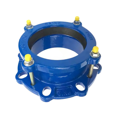 DN150 PN10 ทองเหลืองยืดหยุ่น สังกัดทั่วไป Hdpe ท่อปรับปรับ Flange Epoxy ท่อ