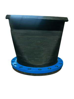 DN600 PN16 ยางกันอากาศ EPDM แฟลนเจอร์ดัคบิลล์